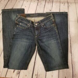 BANANA REPUBLIC Classic Boot Cut 5 pocket style jeans NWT dark wash size 4